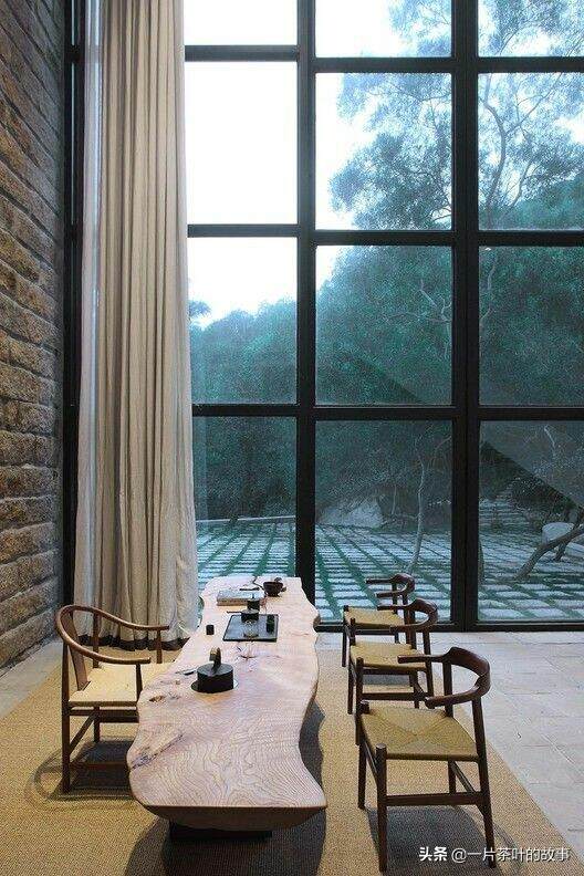 一间茶室，无限休闲与禅意