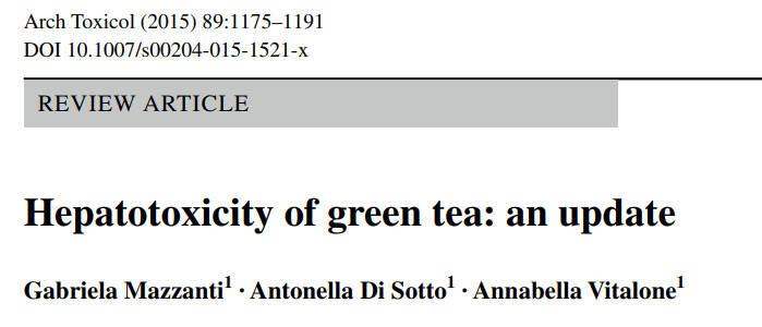EGCG引发肝损伤？普洱生茶或绿茶真的喝不得？权威解释来了！