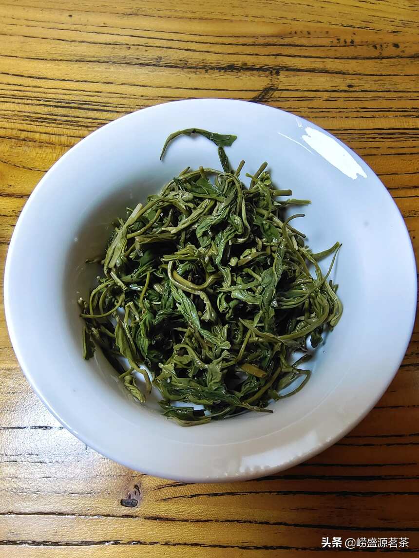崂山的秋季绿茶豌豆香味浓而且还耐泡