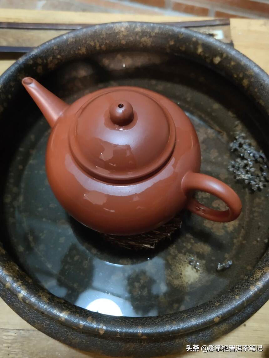 茶友良兄品饮勐麻河岩峰一妙：终于盼来了这泡茶，茶汤细腻绵滑