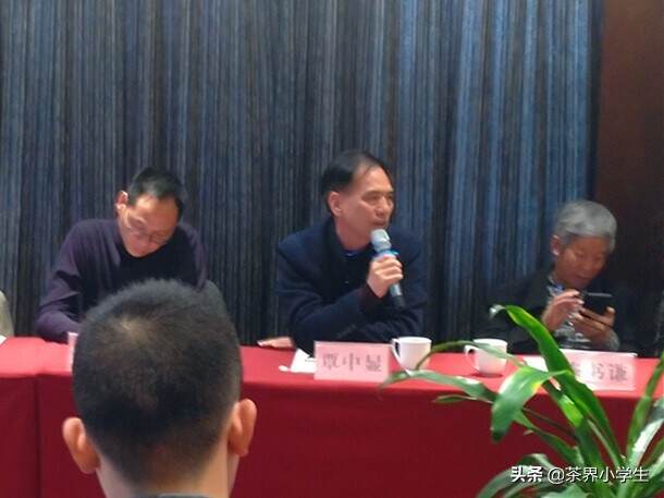 覃中显会长（四川省茶叶行业协会）出席第七届中国.北川羌茶节