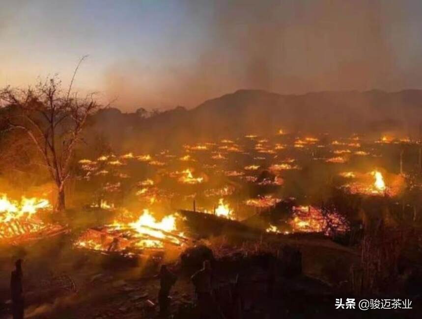 突发！中国最后一个原始村落——翁丁村老寨发生火灾！