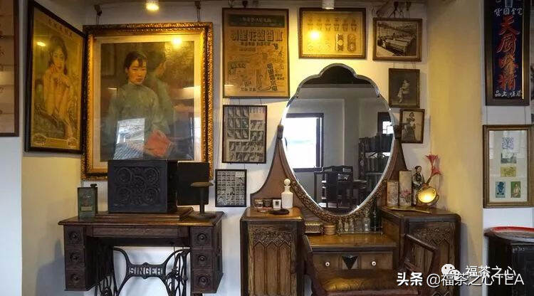 茶馆，一幕老上海风情旧景
