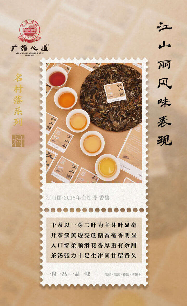 柯洋村百年茶园的代表作，二代江山丽“香馥”卓绝主味