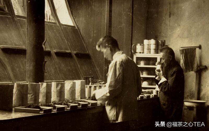 福州茶厂茉莉花茶生产工艺老照片欣赏