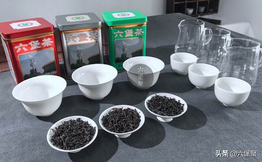 「茶评」中茶经典六堡茶复刻：红、银、绿“工体罐”（建议收藏）