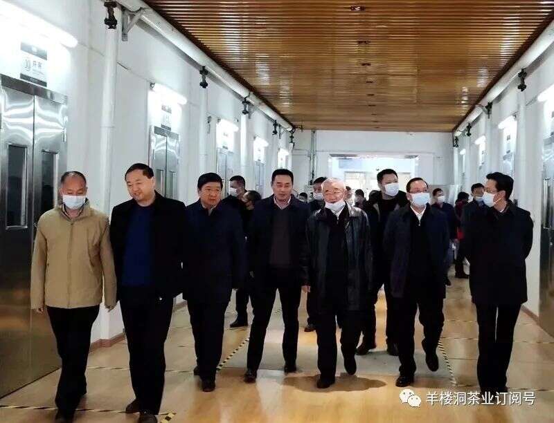 茶事报 | 新疆博州党政代表团来赤壁茶业发展集团参观考察