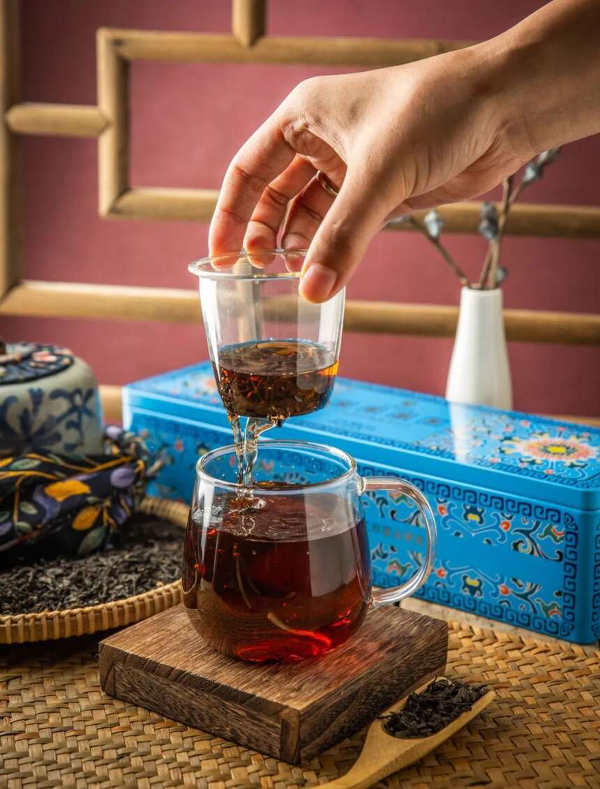 金花藏茶，新品上市啦｜饭后一杯，金花藏茶，开启安全健康茶时代