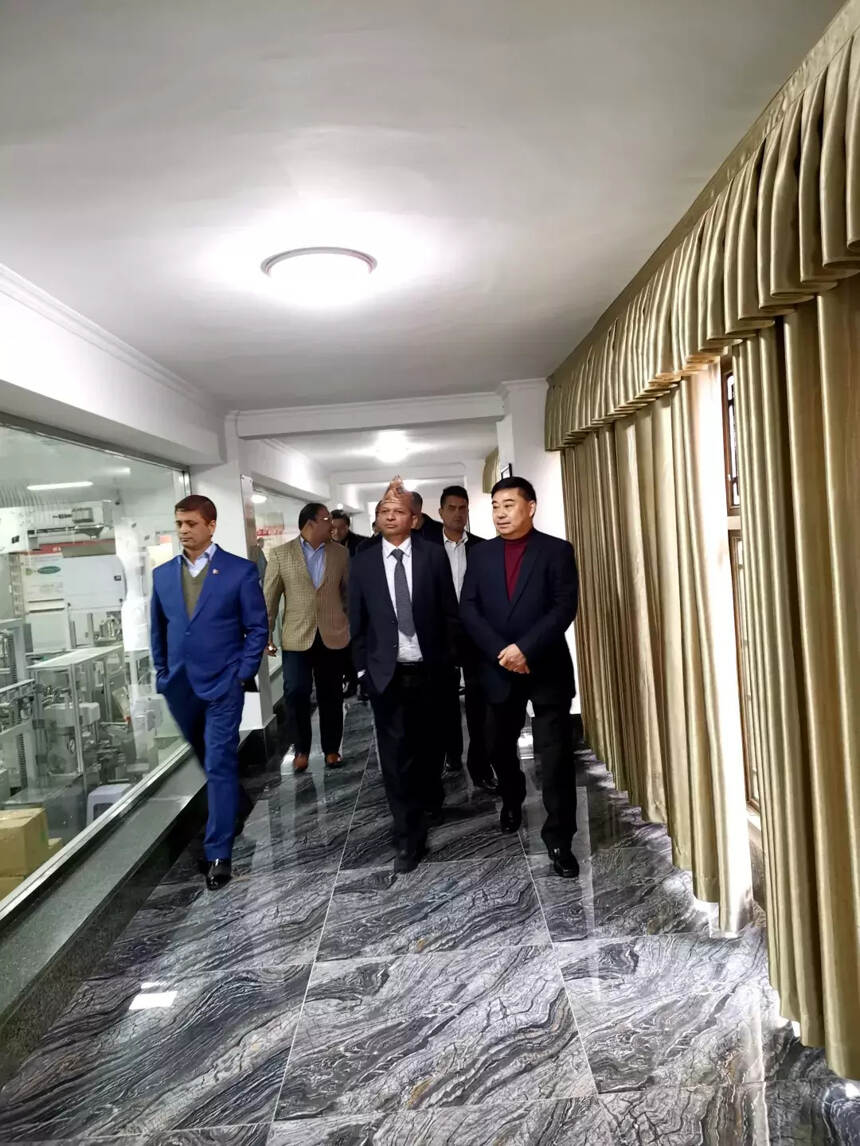张平副市长在川茶集团会见尼泊尔考察团 推动“一带一路”