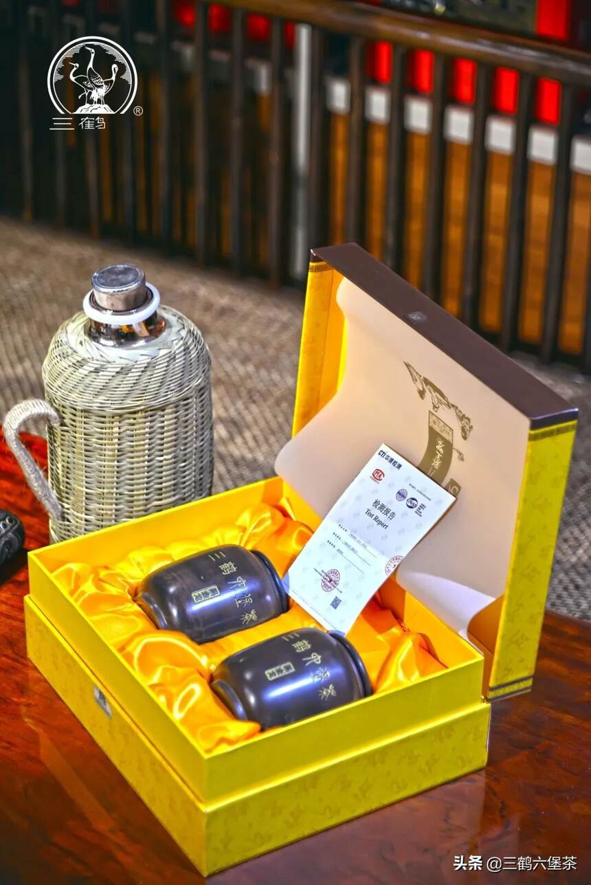 三鹤六堡茶新版「黑金龙」品鉴评测
