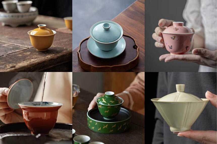 茶与美｜色彩之生-盖碗