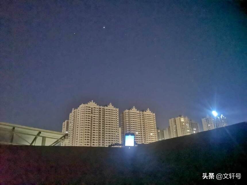 华为p30pro拍摄城市星轨