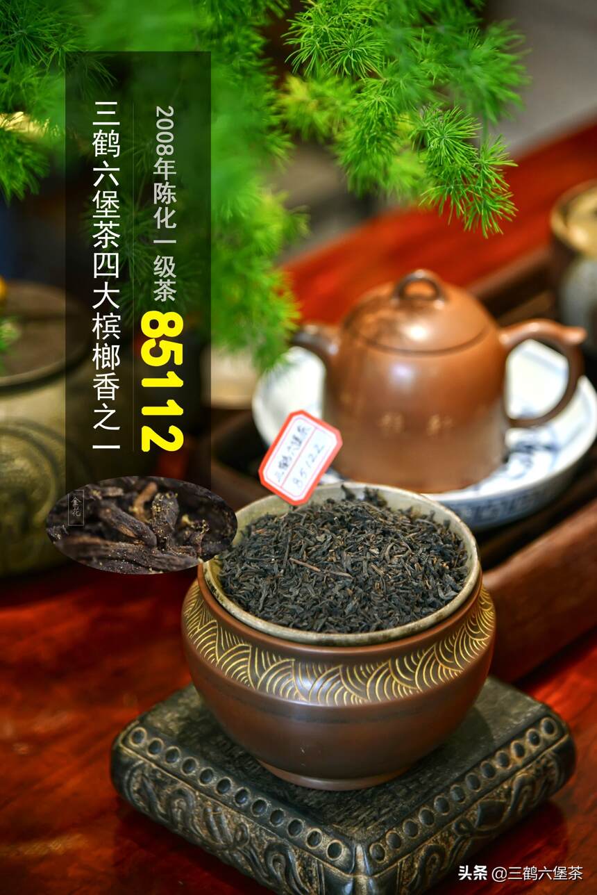 三鹤六堡茶85122品鉴评测