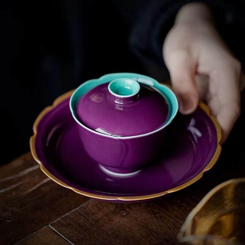 茶与美｜色彩之生-盖碗