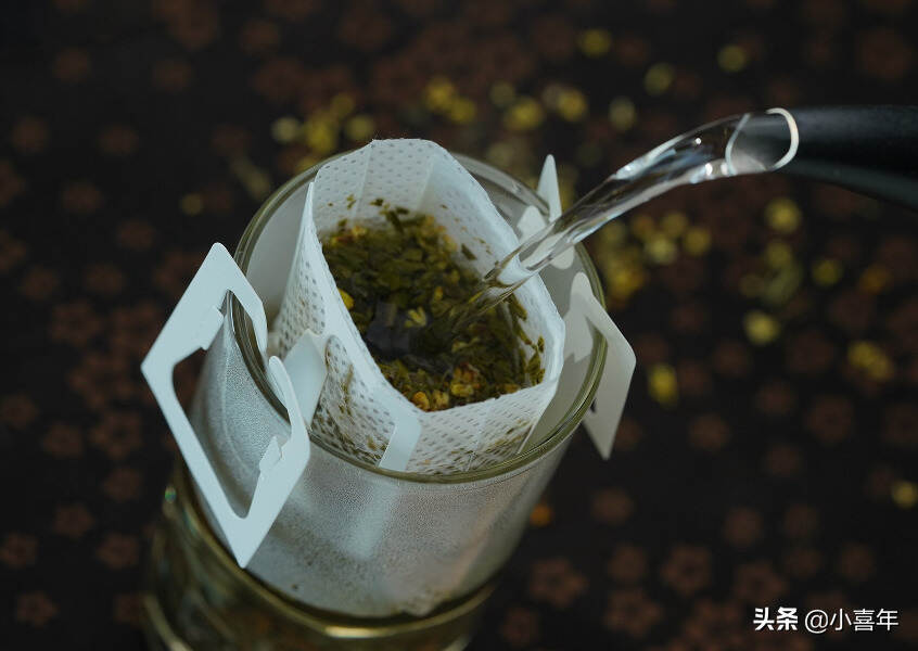 桂花龙井丨这样的快手茶，可缓生活的兵荒马乱
