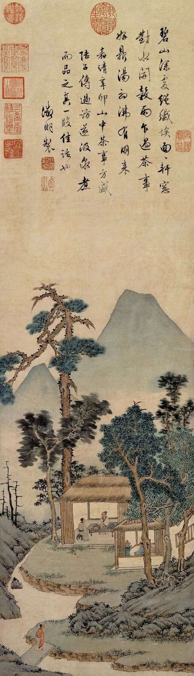 陆羽茶交所科普丨从古画中看中国人饮茶法的演变