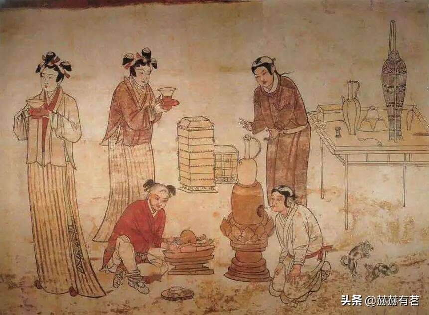 辽代汉族贵族的下人不好做，还得会点茶，苦了契丹人