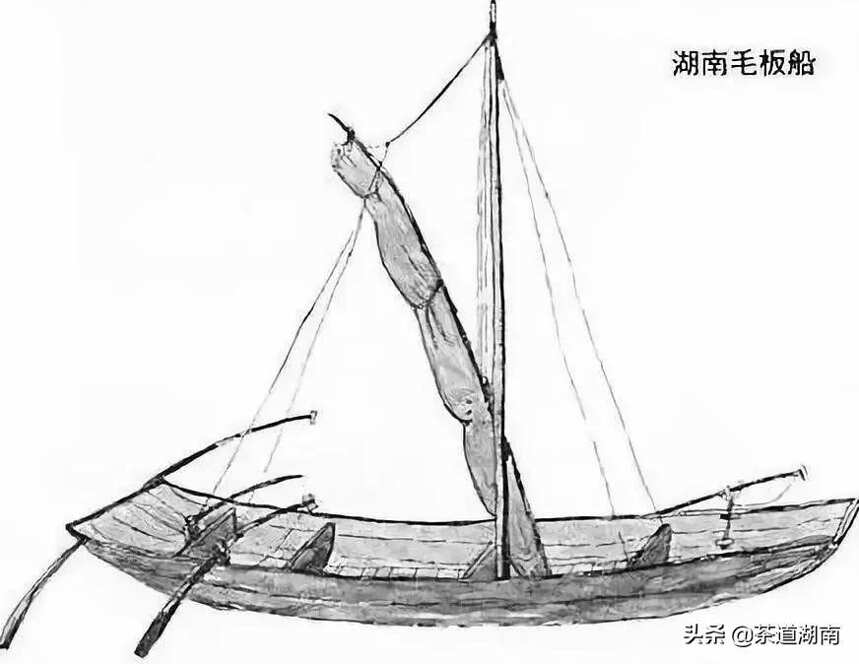说说娄底茶叶那些事儿系列之一：资江茶道与毛板船