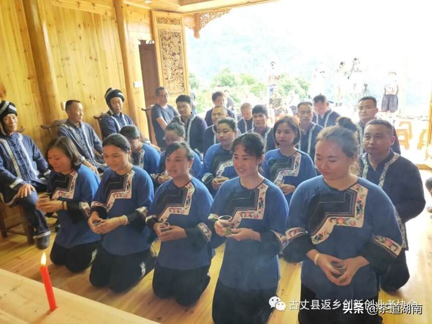 老茶王传统仪式收徒——茶乡古丈非遗传承助力乡村文化振兴
