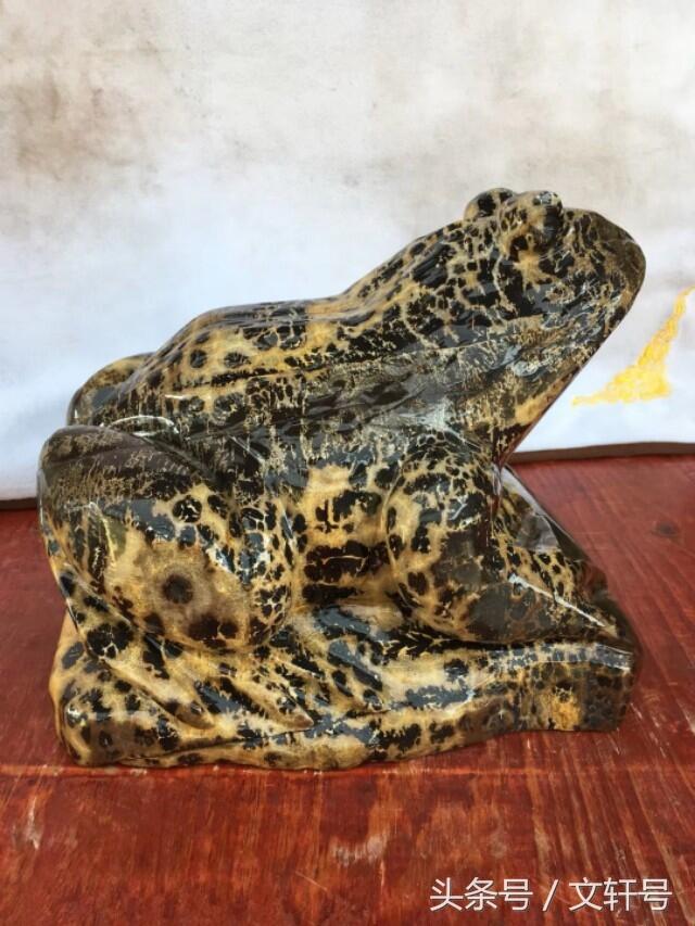 青蛙石雕件