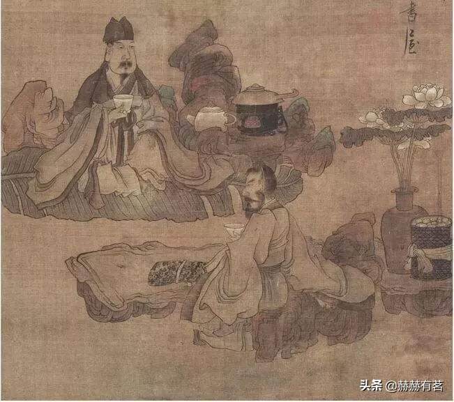 《停琴品茗图》：他真的和明代第一才子徐渭在喝茶？