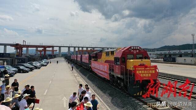 湖南省首趟茶叶货运专列在怀化启程，价值6000万元将抢滩东盟市场