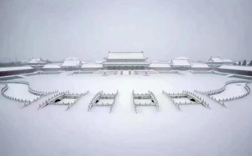故宫的初雪