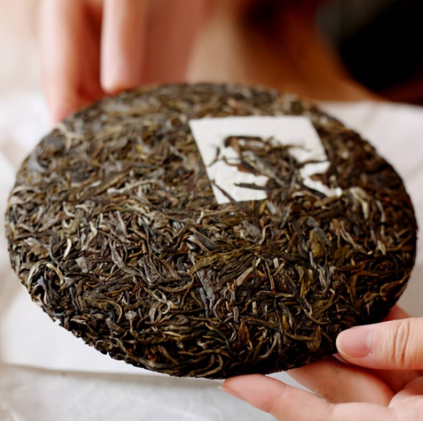 古六大茶山之有仙人足迹的巴达山，它的小黑山普洱春茶是什么味