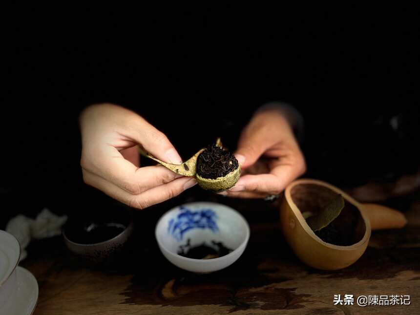 小青柑茶饮，广东和云南的完美结合