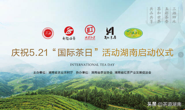 5.21国际茶日，去湖南“国际茶日”庆祝活动现场品红茶去