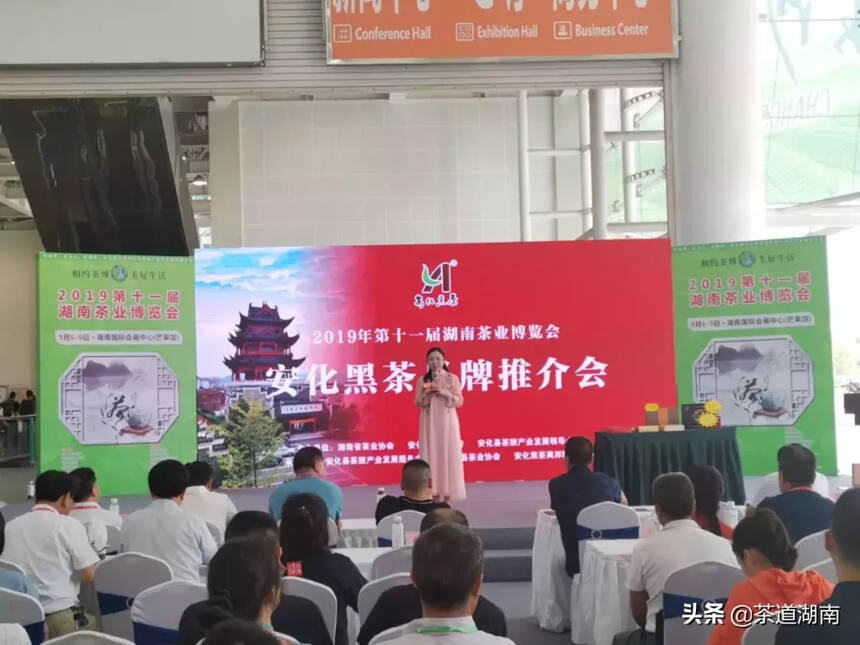 茶讯 | 安化黑茶组团参加2019湖南十一届茶博会