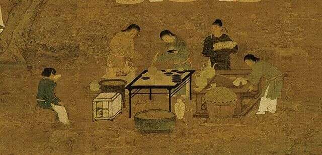 唐人煎，宋人点，明人泡，从古画中看中国人饮茶法的演变