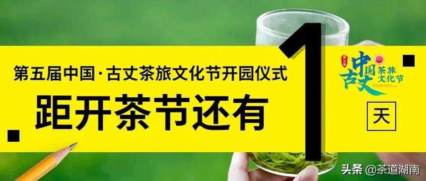 让我们相约第五届中国·古丈茶旅文化节开园仪式