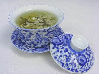 今日茶海遨游——二合一的茉莉花茶