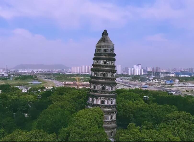 七塔八幢九馒头，苏州古城最高，竟然是这座塔？