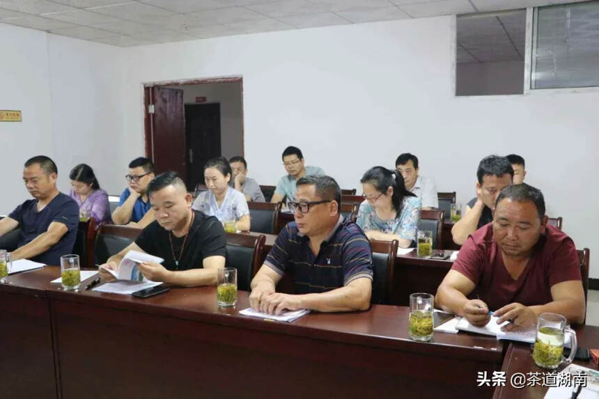 茶讯 | 沅陵举行茶产业五年发展规划座谈会