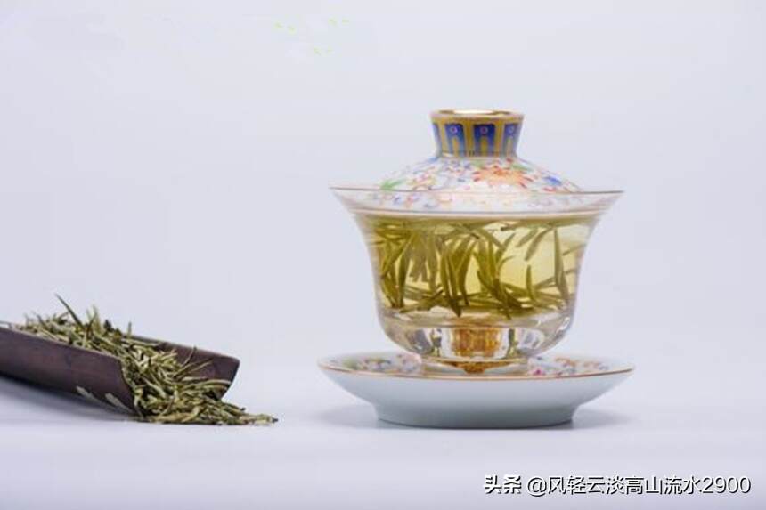 新黄茶“踏雪兰妃”，黄茶与花茶工艺完美结合，兰香幽幽滋味甘醇