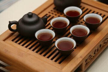 制茶工艺中，「杀青」最本质的作用就是：终止发酵，使其定型