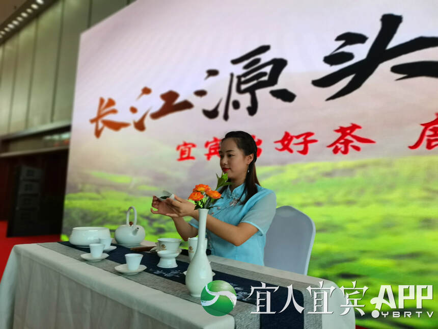 宜宾早茶亮相第十五届中国青岛国际茶文化博览会