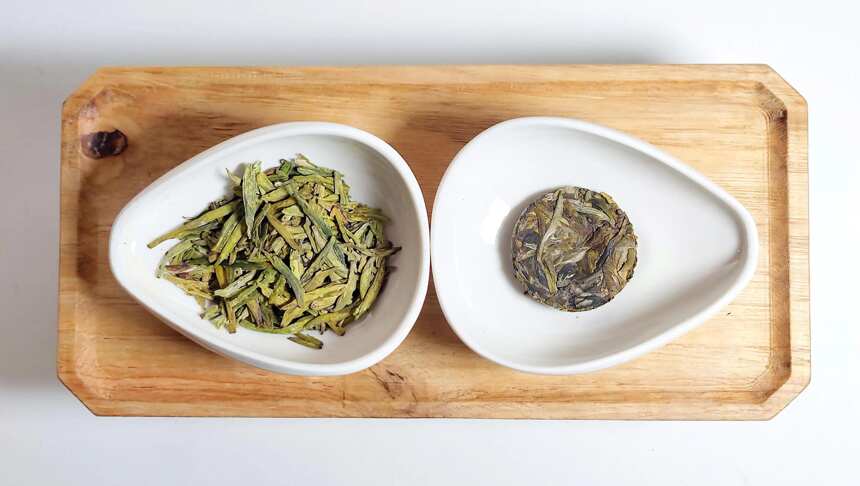 绿茶对冲评测，云南宜良宝洪茶与浙江龙井茶，炒青的差异有哪些？