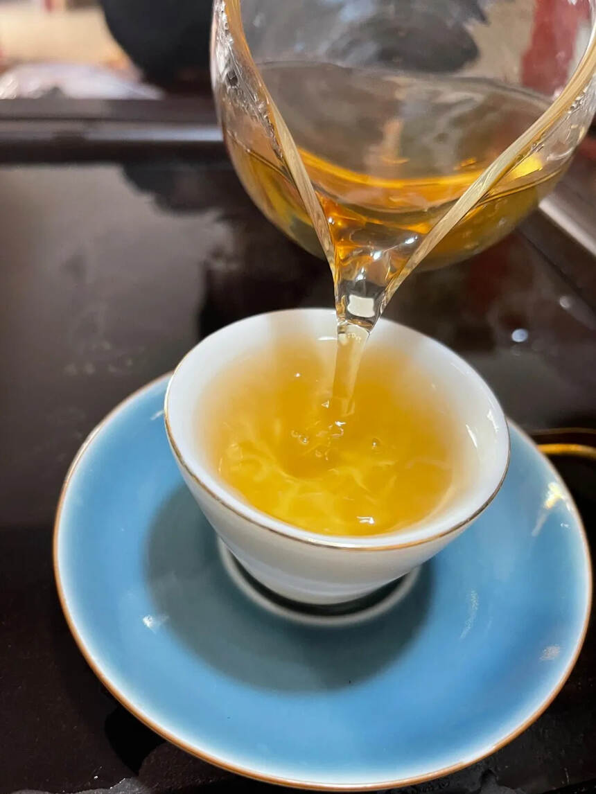#普洱茶# 02年野生乔木，生茶。