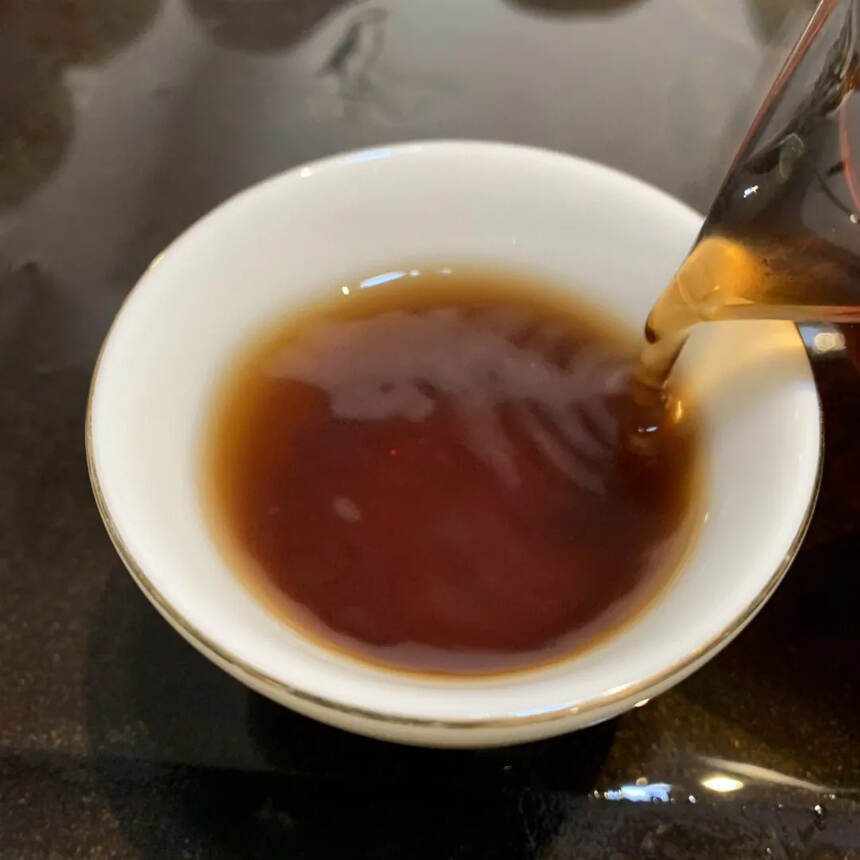 #普洱茶# 01年勐-海-7262熟茶，干仓。
