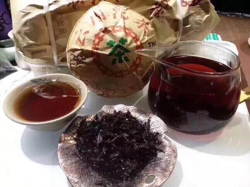 #普洱茶# 98年下关熟沱，250克，一条5个，陈香