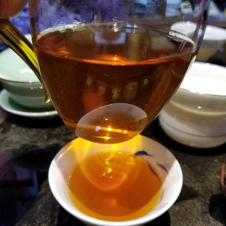 #普洱茶# 2020年头春景迈红茶，古树红！蜜香，薯