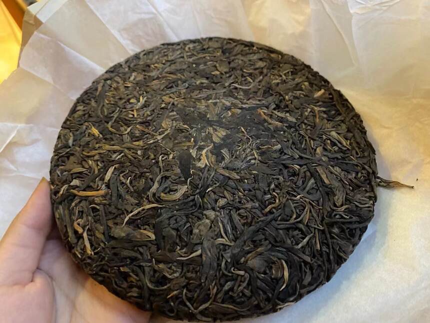 #普洱茶# 2013年冰岛秋茶，纯料大树，年份久，干