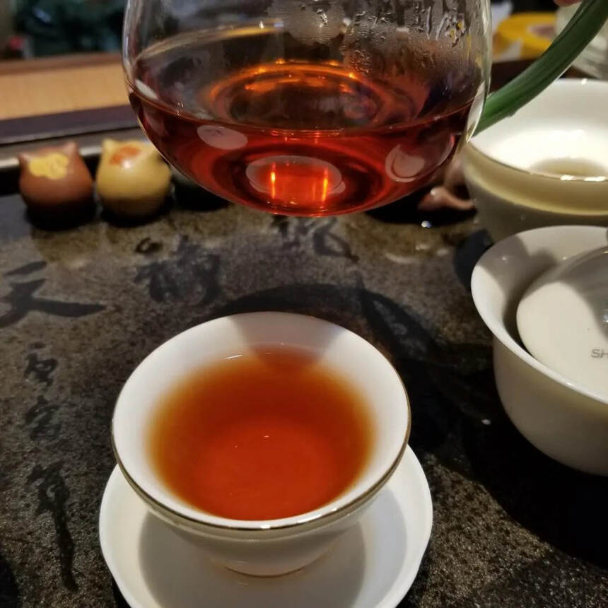 #普洱茶# 06年勐海-古树-茶头，黄-金-芽，松散