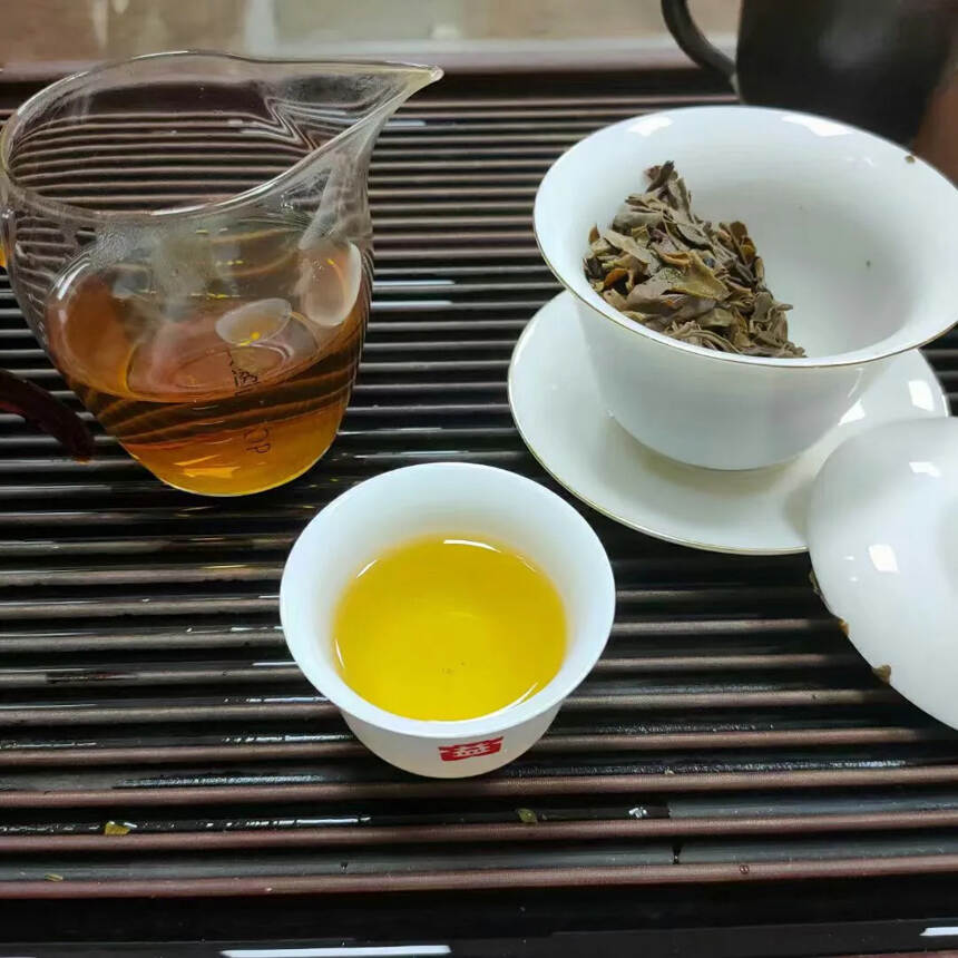08年刮风寨古树茶，高香，味正，韵足#普洱茶# #茶