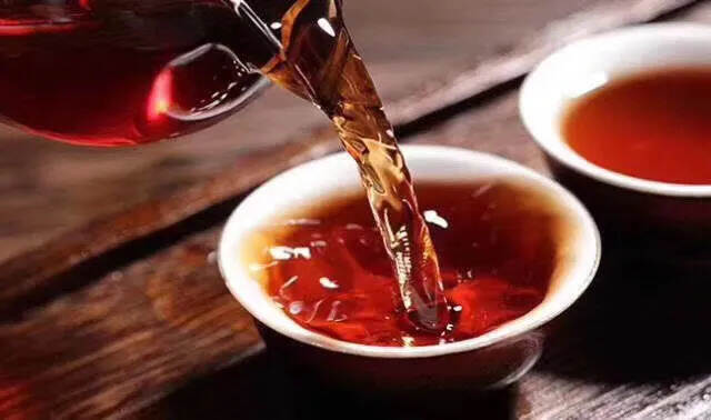 09年易武麻黑大树茶发酵 距今已是十年 蜜香较好 汤