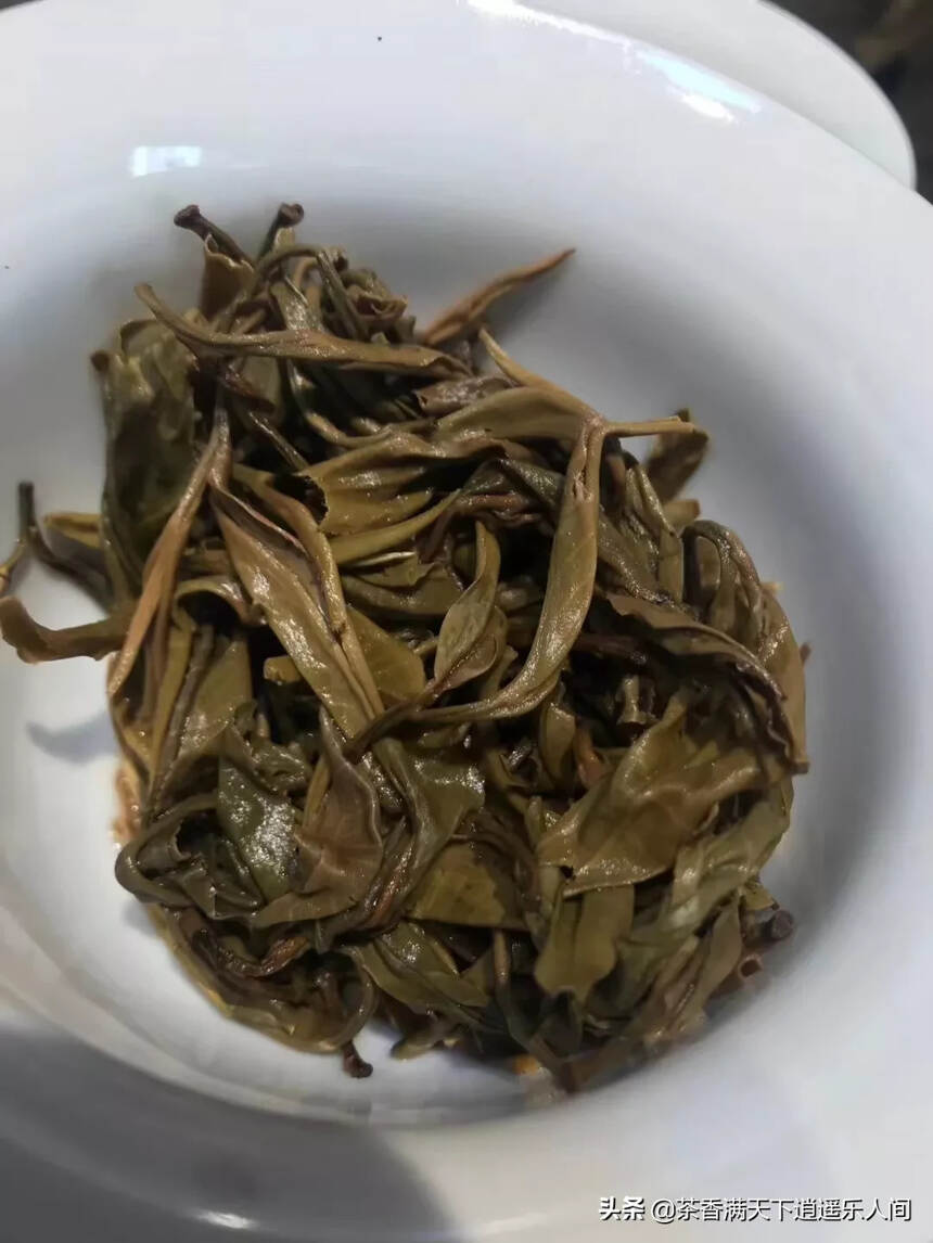 2015年老曼峨大树茶，有一筐20公斤左右！全买的送