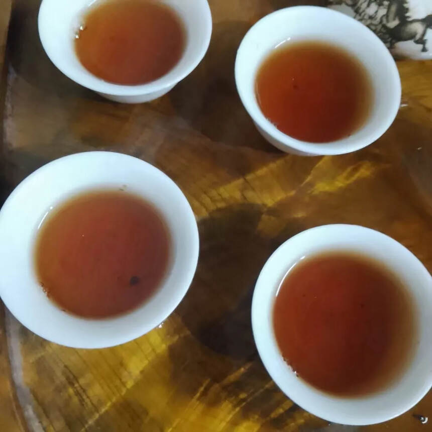 500克老茶头熟茶古树陈香，木香